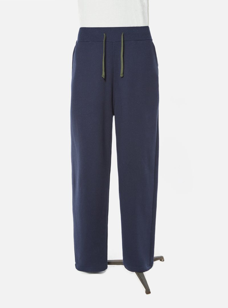 Universal Works Sweatpant in Navy Organic Mix Loopback