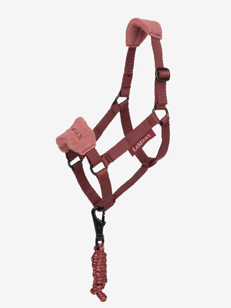 LeMieux Merlot Hobby Horse Vogue Headcollar & Leadrope