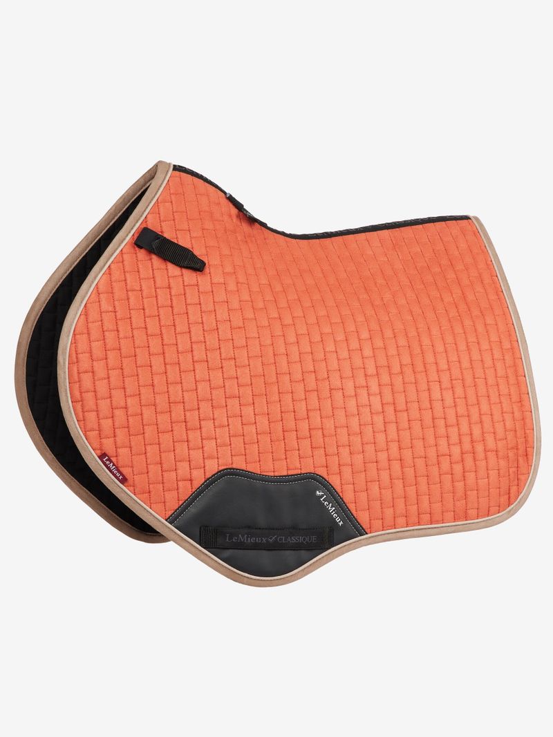 LeMieux Ember Suede Close Contact Horse Riding Saddle Pad