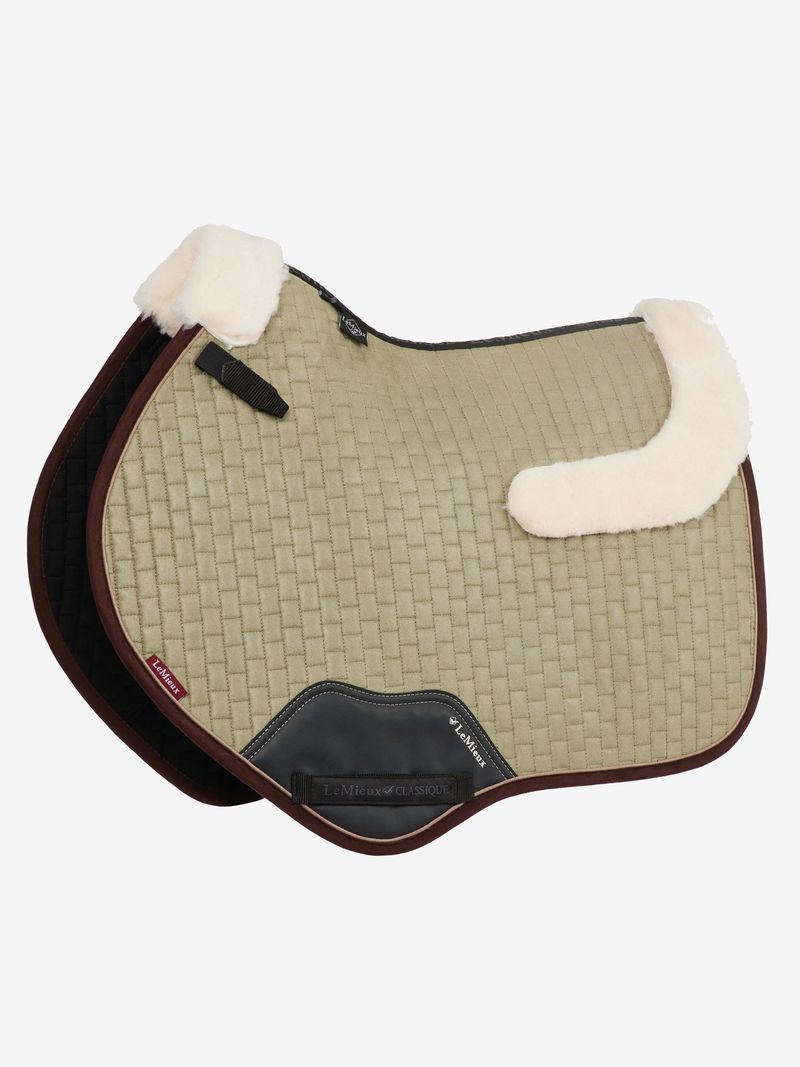 LeMieux Fern Merino Suede Close Contact Square