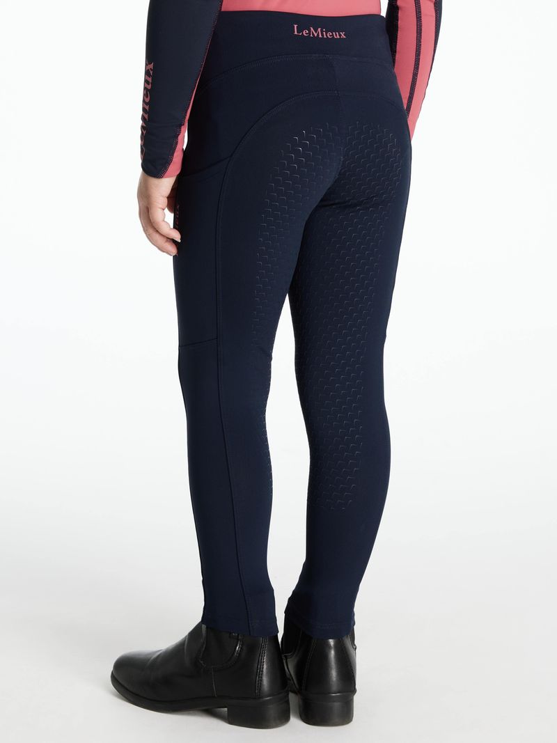 Mini Nora Brushed Pull On Navy 7-8 years