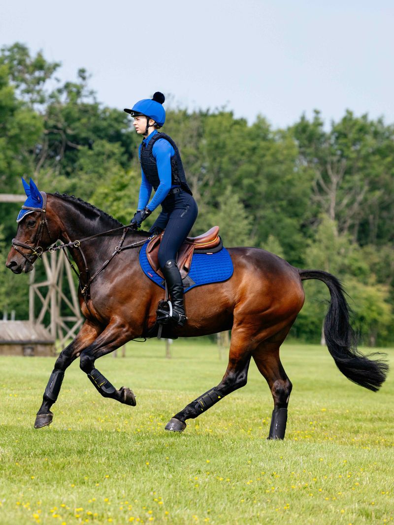 LeMieux Ink Blue Spectrum Close Contact Saddle Pad