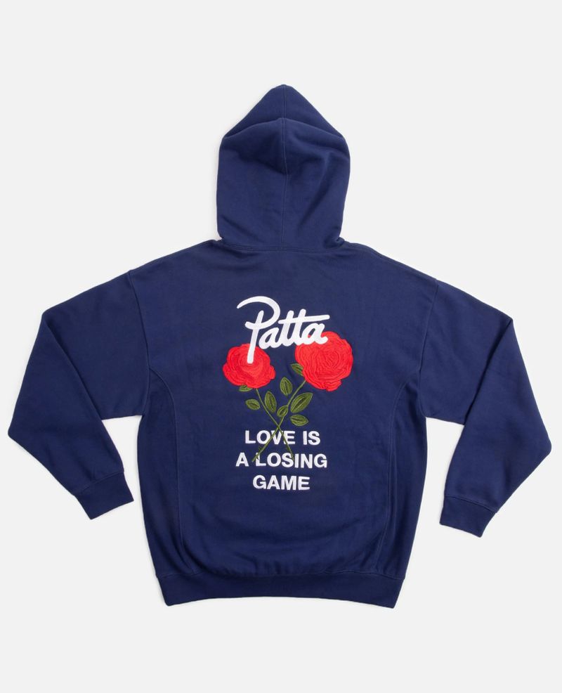 Patta Love Hooded Sweater (Medieval Blue)
