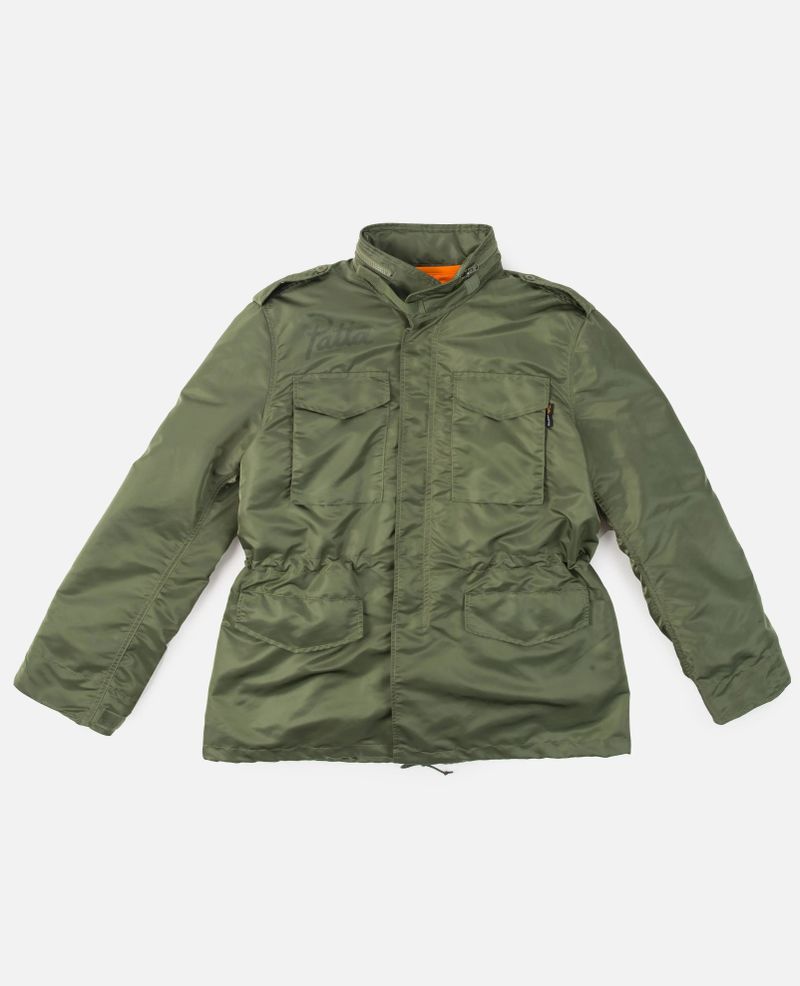 Patta x Alpha Industries M-65 Jacket (Sage Green/Orange)